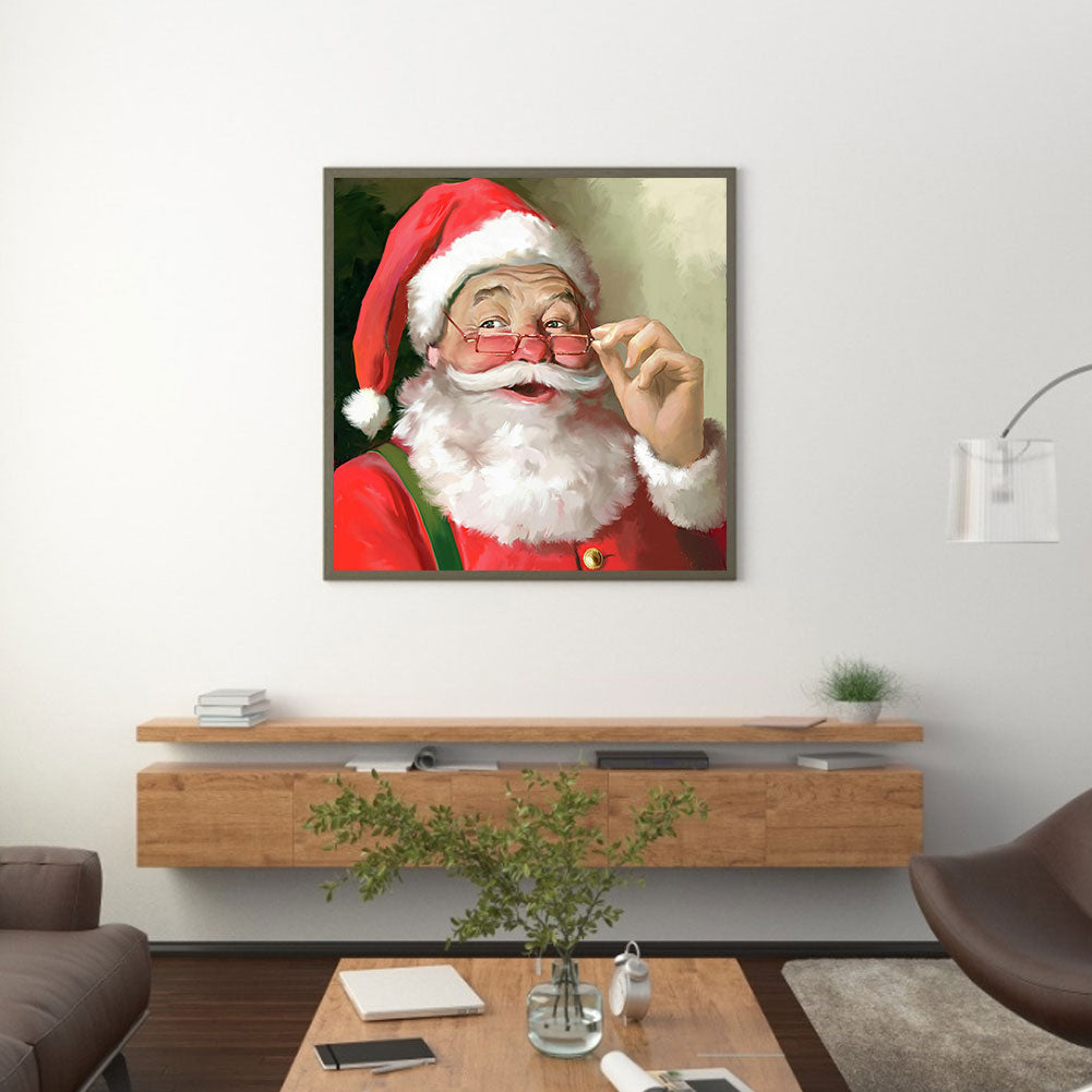 Santa Claus - Full Round Drill Diamond Painting 50*50CM
