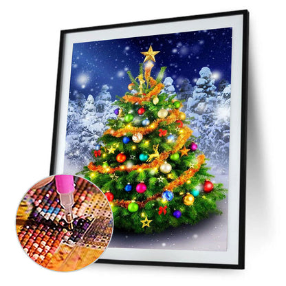 Christmas Tree - Full Square Drill Diamond Painting 50*60CM