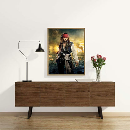 Captain Jack - Full Round Drill Diamond Painting 30*40CM