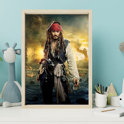 Captain Jack - Full Round Drill Diamond Painting 30*40CM