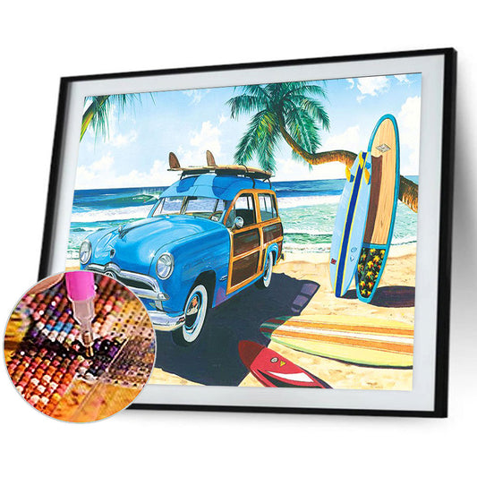 Atv - Full Round Drill Diamond Painting 40*30CM