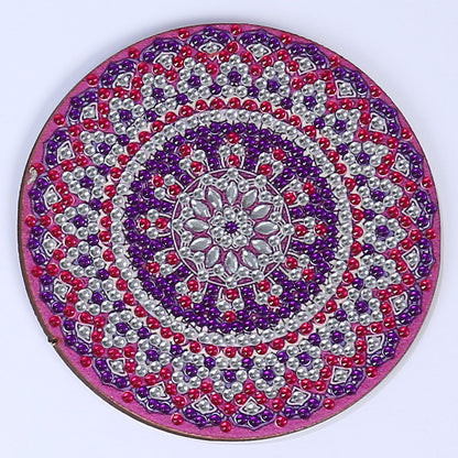 Diy Art Decor Datura Pattern 10x10x0.5cm Painting Decor Cross-stitch Home Decor