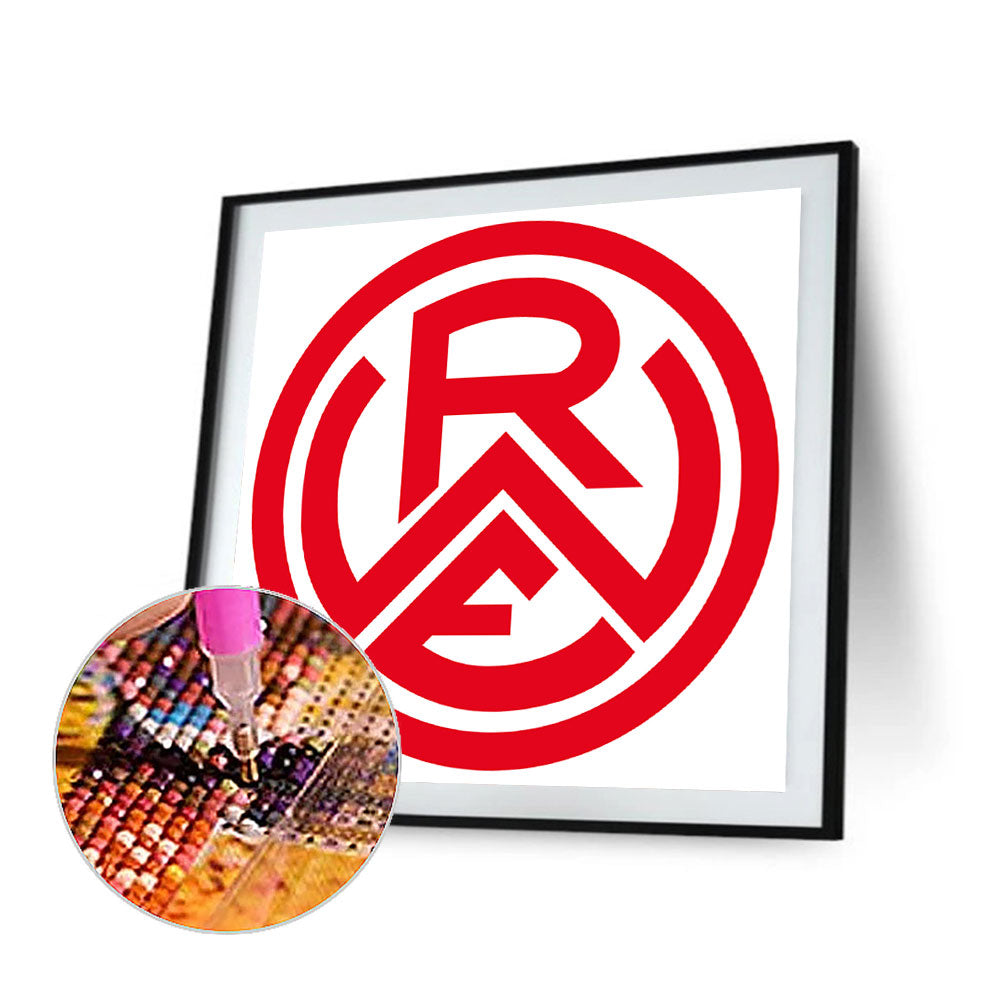 Team Logo - Full Round Drill Diamond Painting 40*40CM