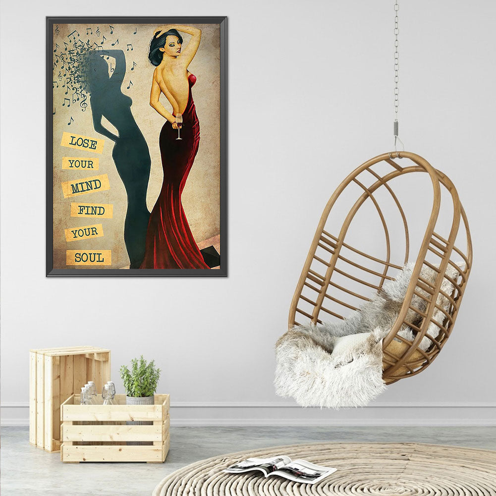 Soul Music - Full Round Drill Diamond Painting 40*60CM