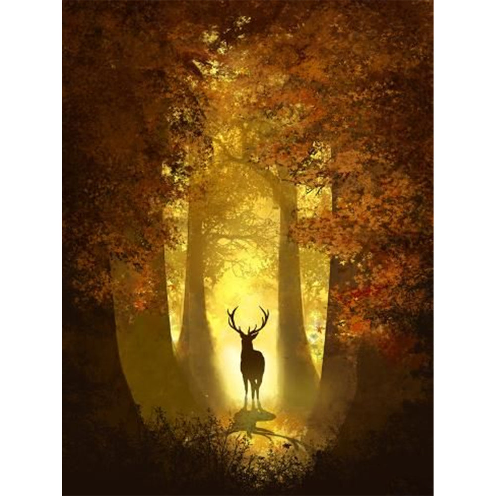 Forest Fawn - Full Round Drill Diamond Painting 30*40CM