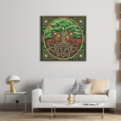 Life Tree - Full Round Drill Diamond Painting 50*50CM