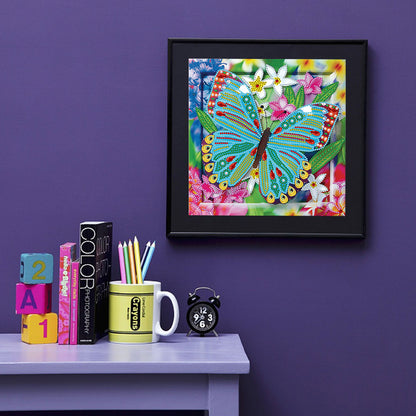 Butterfly - Special Shaped Drill Diamond Paiting 30*30CM