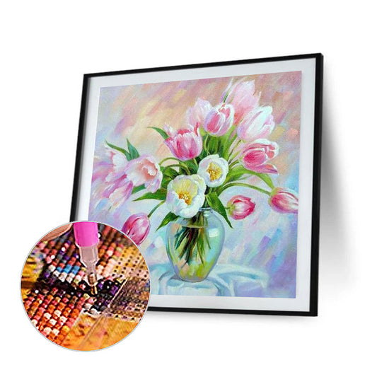 Tulip - Full Square Drill Diamond Painting 40*40CM