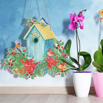 DIY Diamond Painting Garland Pendant Hanging Women Bag Decoration Handicraft