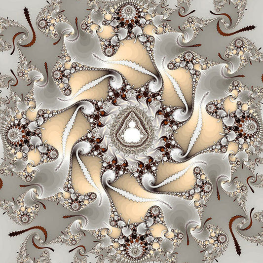 Fractal Art - Full Round Drill Diamond Painting 40*40CM