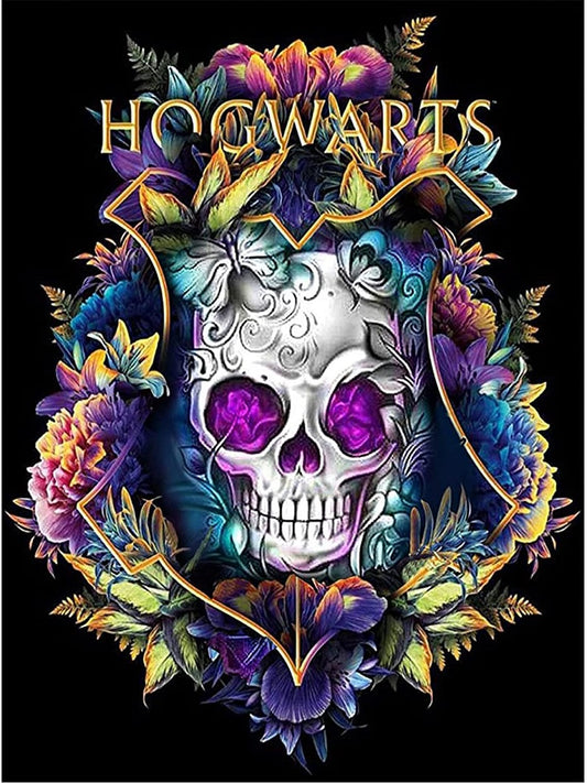 Hogwarts College Logo - Full Round Drill Diamond Painting 30*40CM