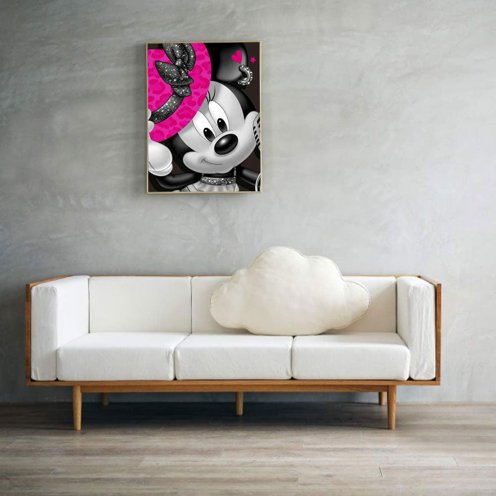 Disney Minnie - Full Round Drill Diamond Painting 50*60CM