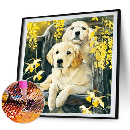 Labrador - Full Round Drill Diamond Painting 50*50CM