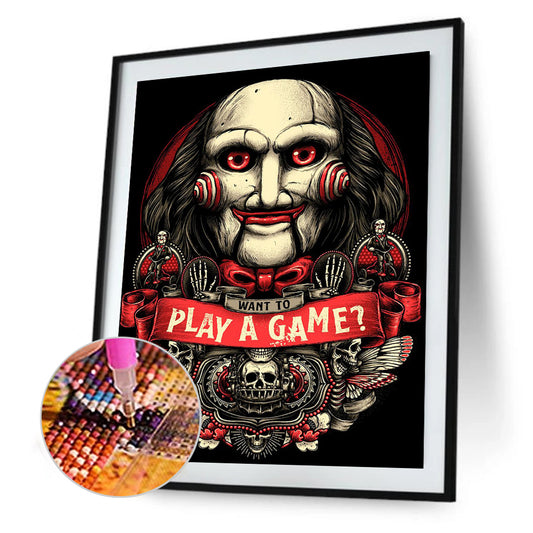 Chainsaw Horror - Full Round Drill Diamond Painting 40*50CM