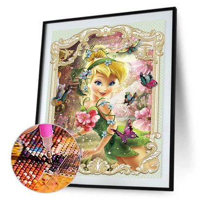 Disney Princess - Tinker Bell - Full Round Drill Diamond Painting 40*50CM