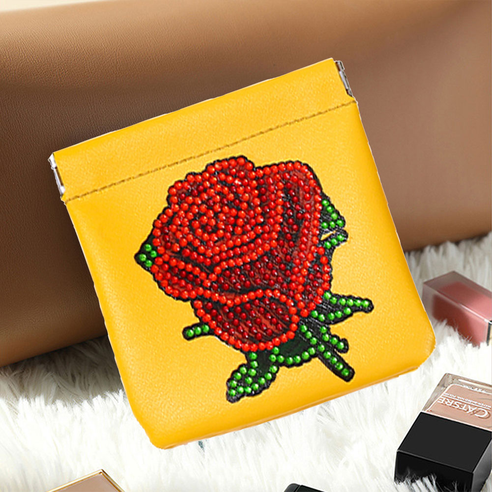 5D Diamond Painting Tote Bags DIY Rhinestone Embroidery Clutch Cosmetic Pouch
