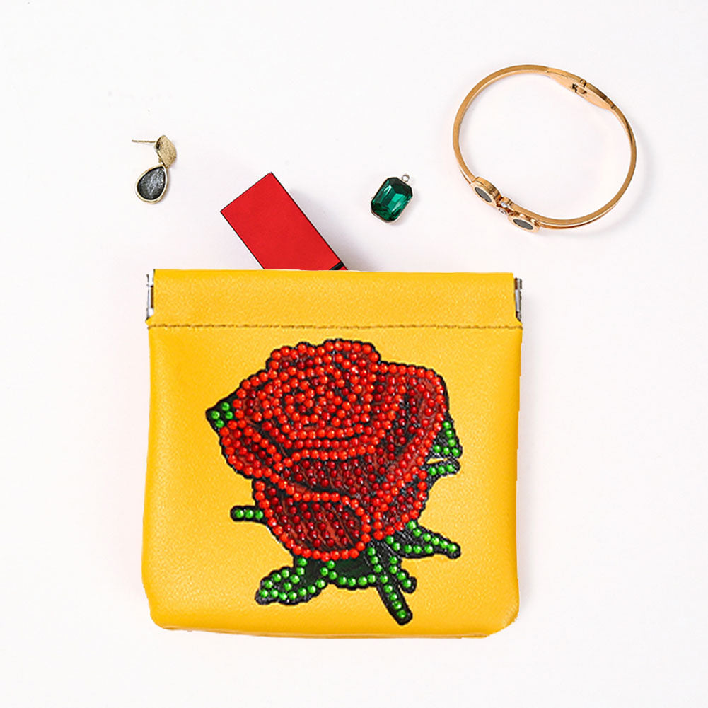 5D Diamond Painting Tote Bags DIY Rhinestone Embroidery Clutch Cosmetic Pouch
