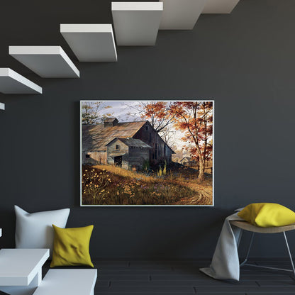 Village Chalet - Full Square Drill Diamond Painting 50*40CM
