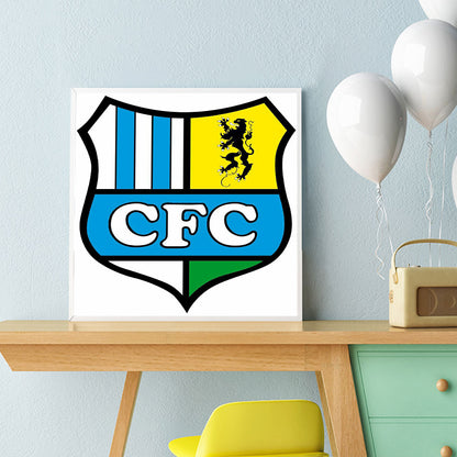 Chemnitz Football Club Logo - Full Round Drill Diamond Painting 30*35CM
