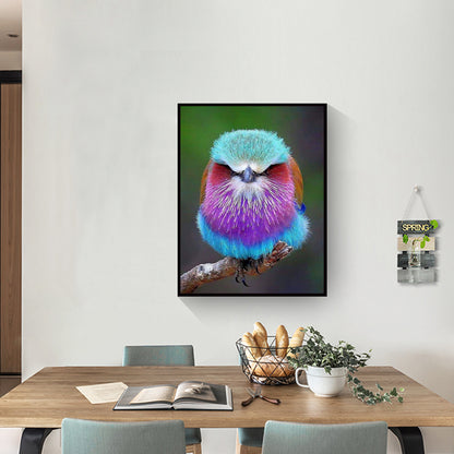 Purple-Breasted Buddhist Monk - Full Round Drill Diamond Painting 30*40CM