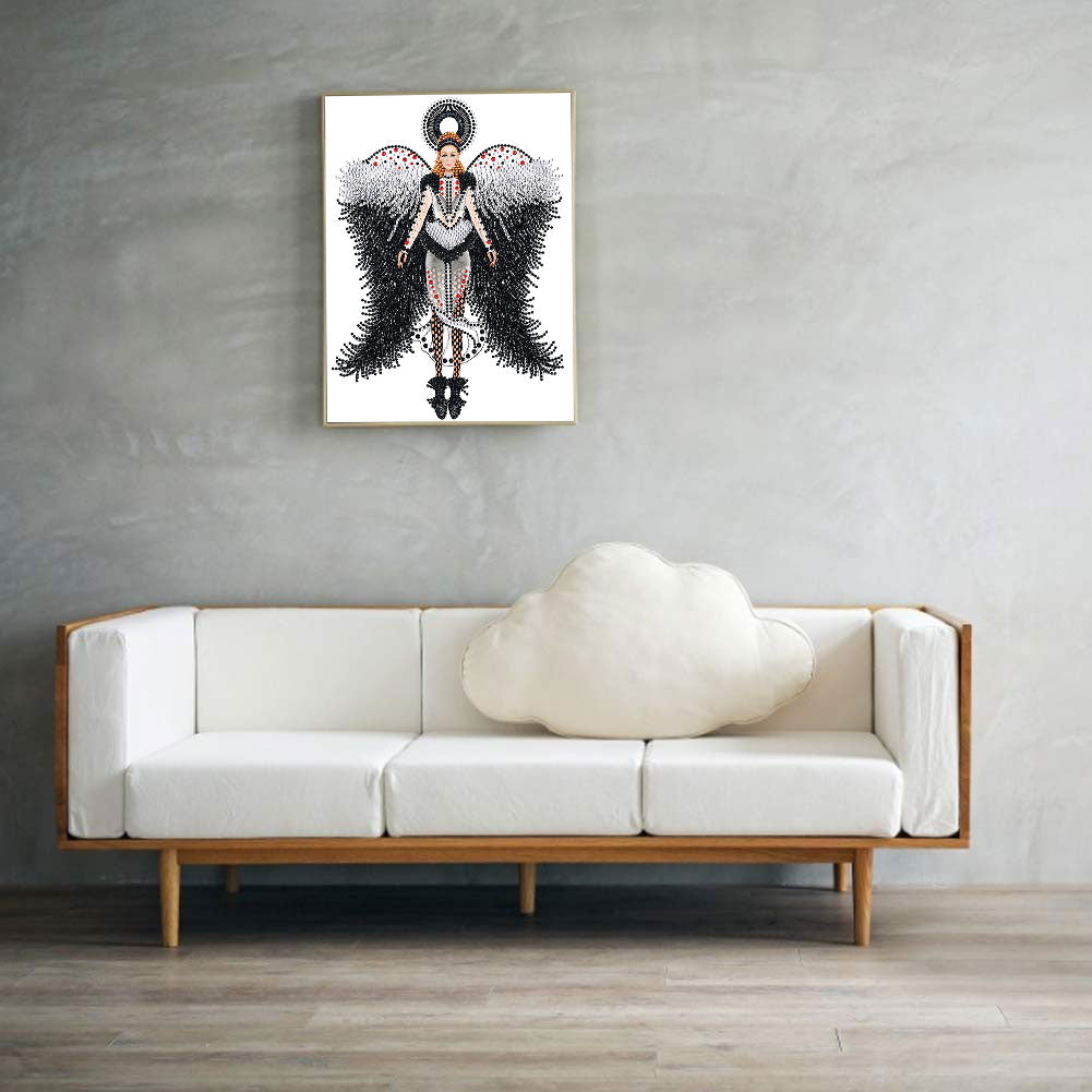 Fashion Lady - Special Shaped Drill Diamond Paiting 30*40CM