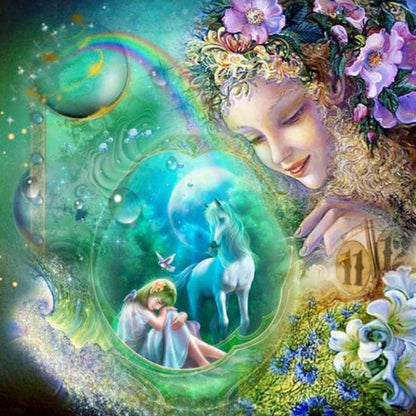 Soul Harmony - Full Round Drill Diamond Painting 50*50CM