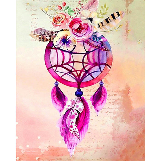 Dreamcatcher - Full Round Drill Diamond Painting 40*50CM