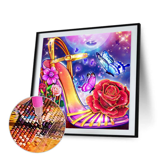 Colorful High Heels - Full Round Drill Diamond Painting 30*30CM