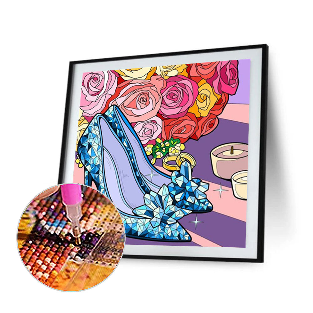 Colorful High Heels - Full Round Drill Diamond Painting 30*30CM