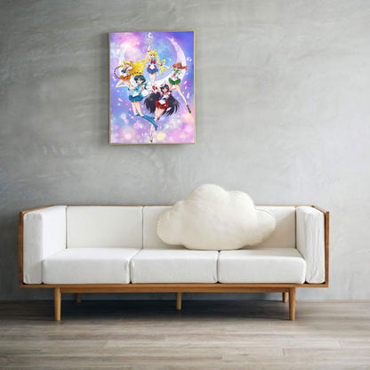 Sailor Moon - Full Round Drill Diamond Painting 40*50CM