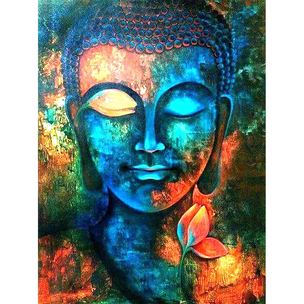 Buddha Statue - Full Round Drill Diamond Painting 30*40CM