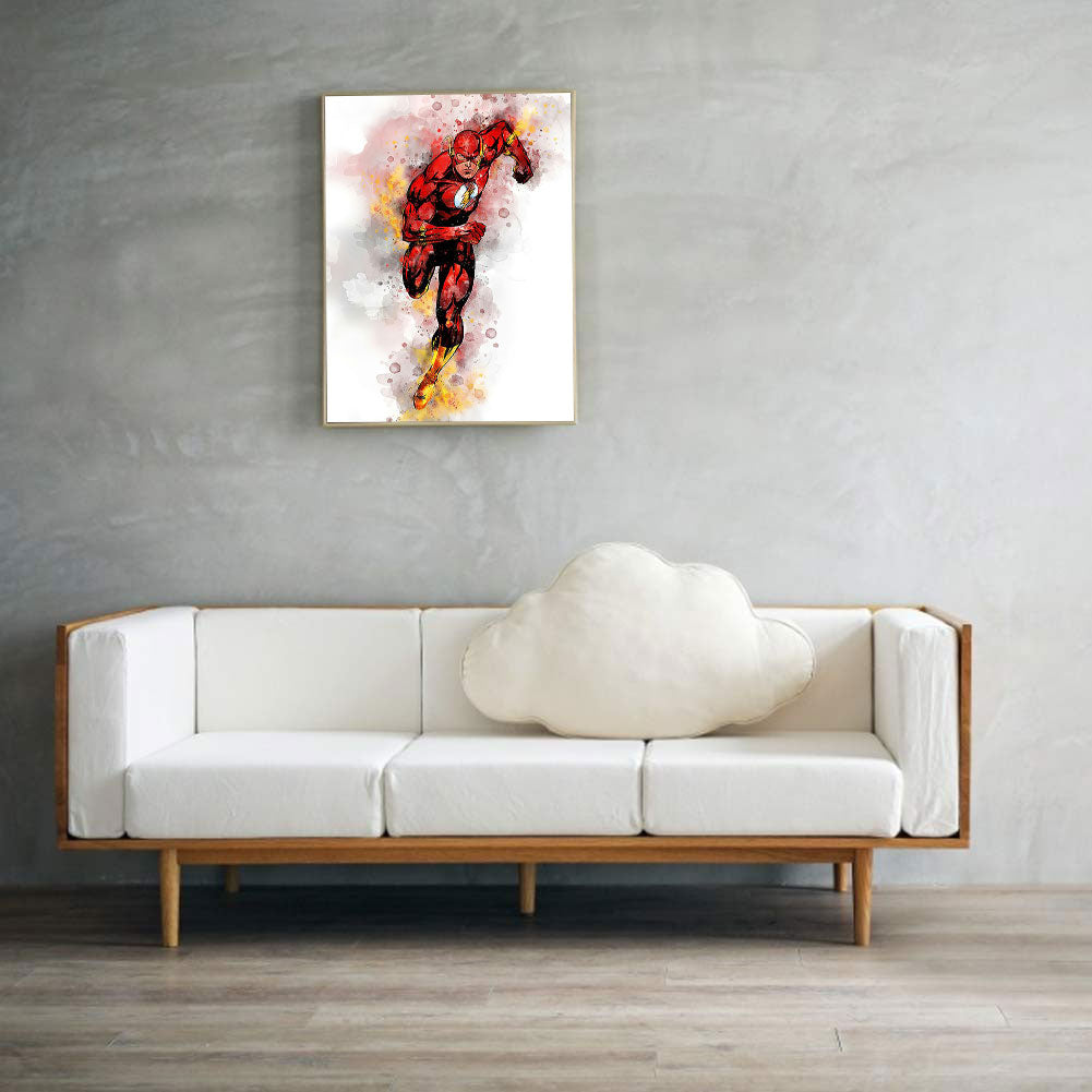 Superman - Full Round Drill Diamond Painting 50*60CM