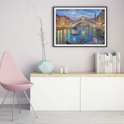 City ??Of Venice - Full Round Drill Diamond Painting 50*40CM