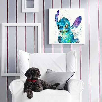 Cartoon Stitch - Full Round Drill Diamond Painting 50*50CM