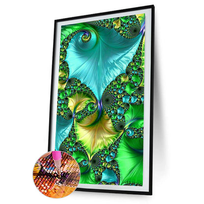 Fractal Abstract Art - Full Round Drill Diamond Painting 40*70CM