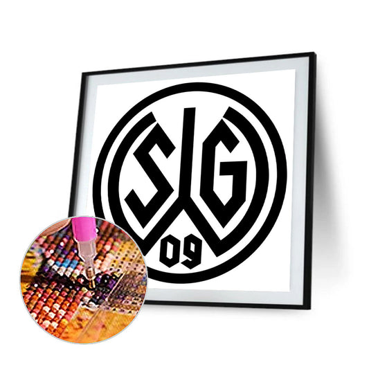 Wattensscheid Football Team Logo - Full Round Drill Diamond Painting 40*40CM