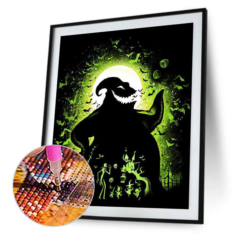 Ukibuki Silhouette - Full Round Drill Diamond Painting 30*40CM
