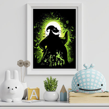 Ukibuki Silhouette - Full Round Drill Diamond Painting 30*40CM