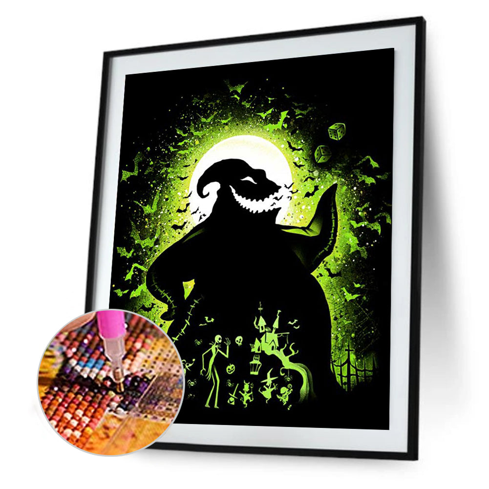 Weird City Night - Full Round Drill Diamond Painting 40*50CM