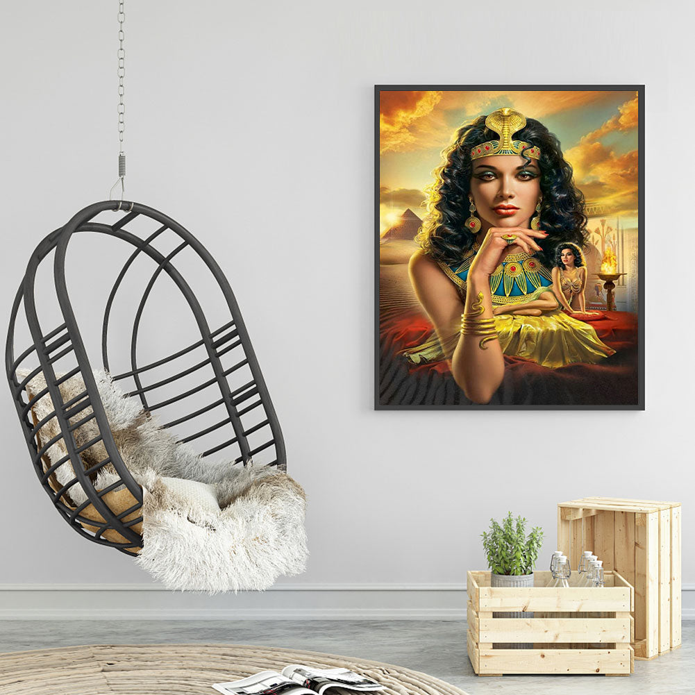 Cleopatra Vii - Full Round Drill Diamond Painting 40*50CM