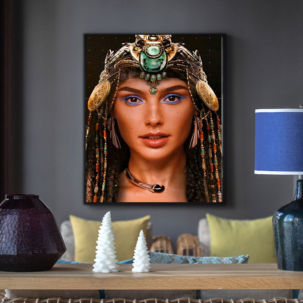 Cleopatra Vii - Full Round Drill Diamond Painting 40*50CM