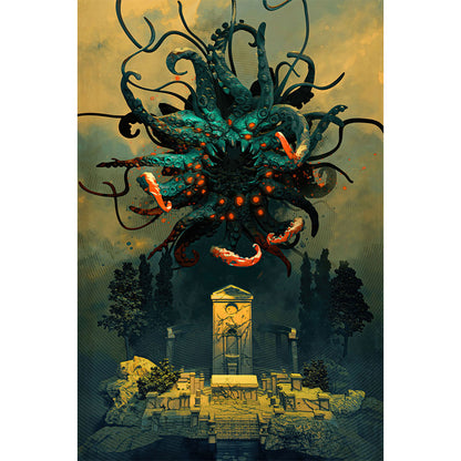 Myth Of Cthulhu - Full Round Drill Diamond Painting 30*50CM