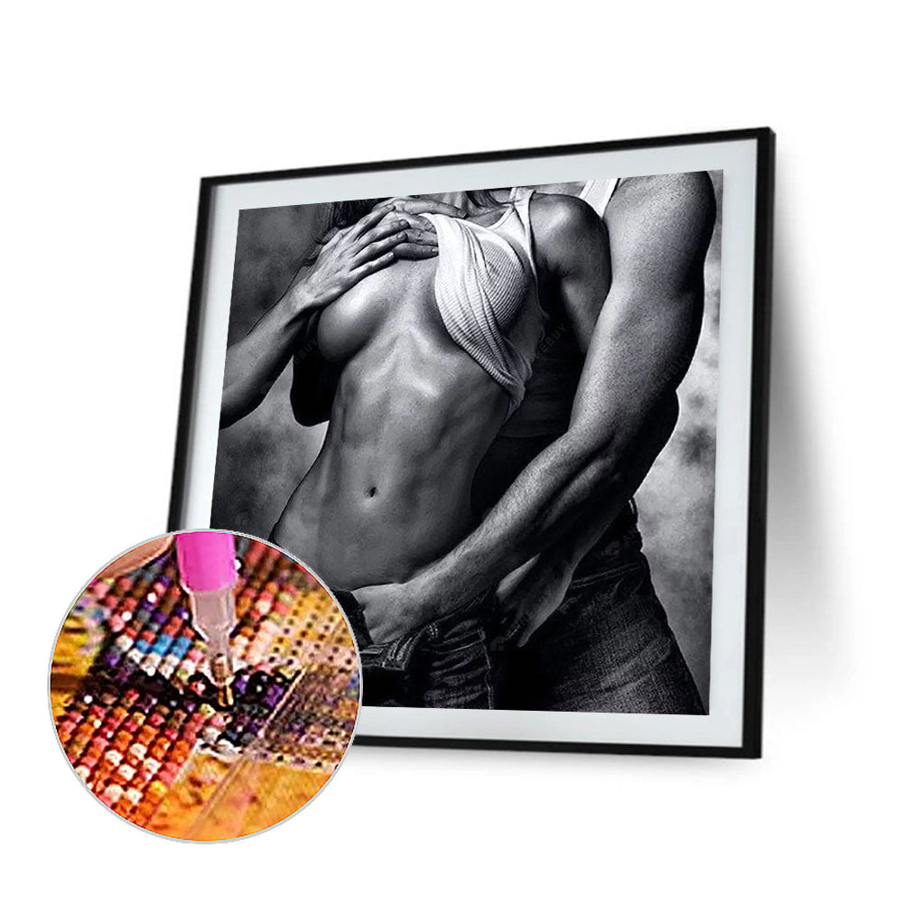 Couple Ambiguous - Full Square Drill Diamond Painting 50*50CM