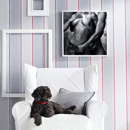Couple Ambiguous - Full Square Drill Diamond Painting 50*50CM