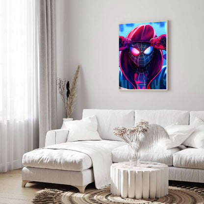 Spiderman - Full Round Drill Diamond Painting 30*40CM