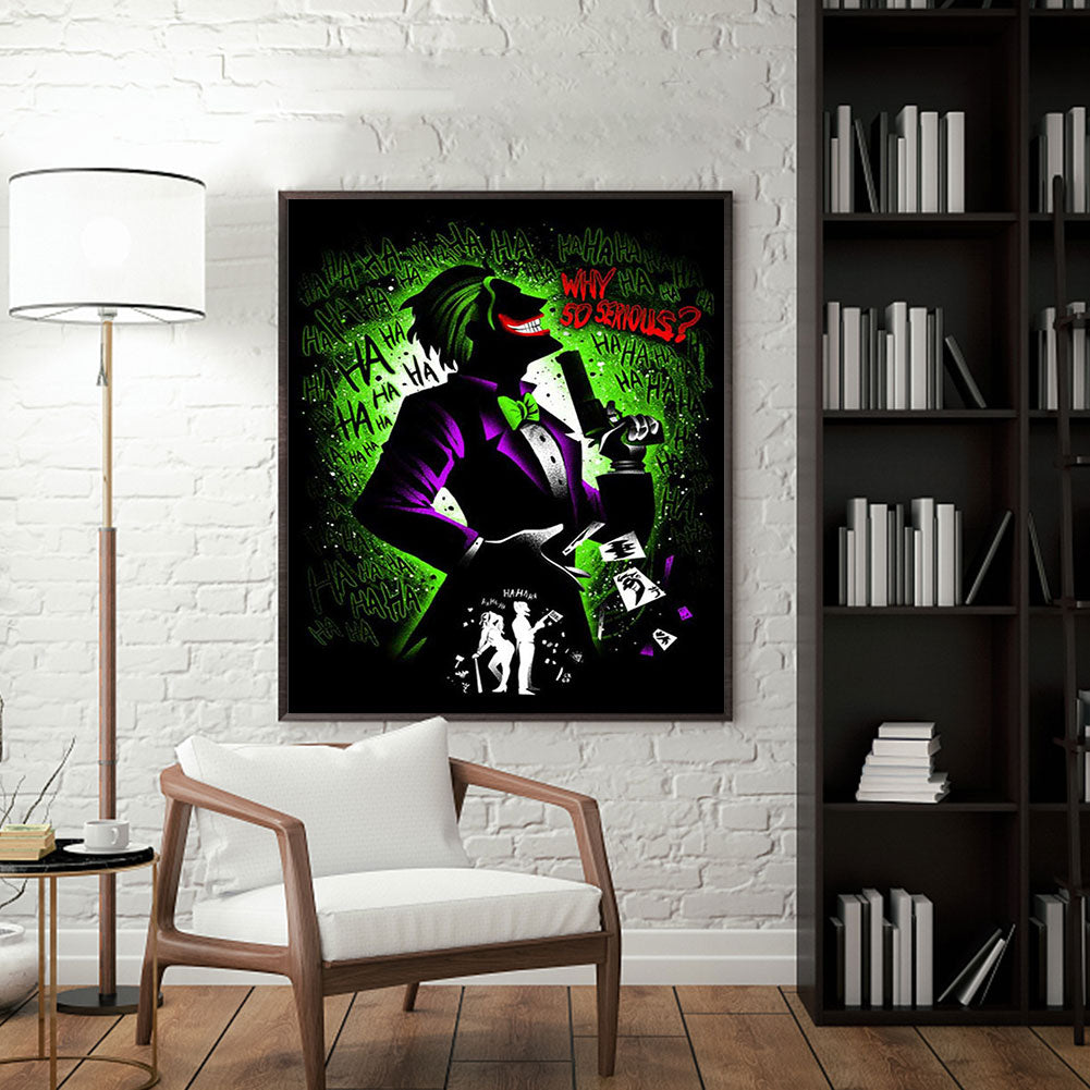 People Silhouette - Full Round Drill Diamond Painting 30*40CM