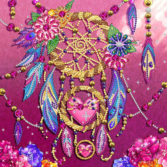 Dreamcatcher - Special Shaped Drill Diamond Painting 30*30CM