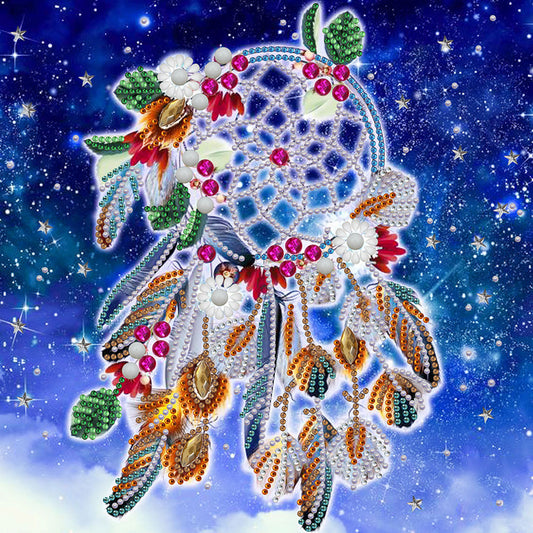 Dreamcatcher - Special Shaped Drill Diamond Painting 30*30CM