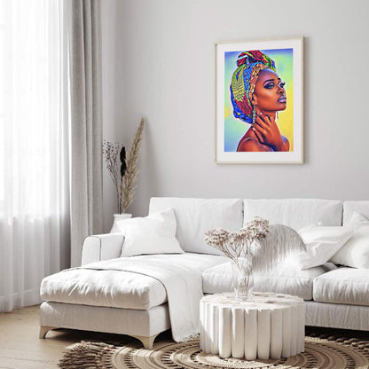 Indian Women - Full Round Drill Diamond Painting 50*60CM