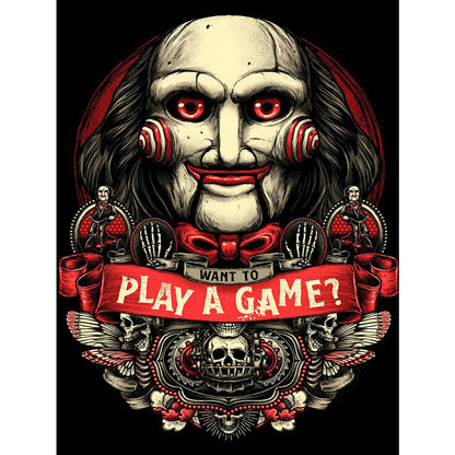 Want To Play Games - Full Round Drill Diamond Painting 50*60CM